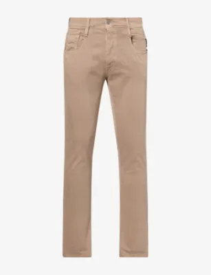 REPLAY Anbass Slim-Fit Cotton-Blend Denim Jeans - 36/32