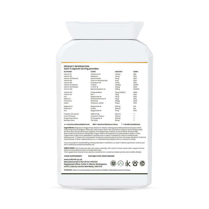 InfiniVit Replenor 90 Capsules, additional product view 2