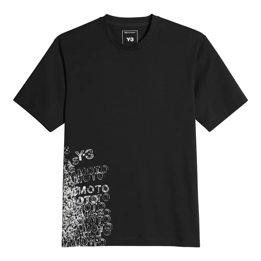 Y3 Men's GFX T-Shirt in Black – Clothing