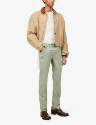 7 FOR ALL MANKIND Luxe-Performance Straight Cotton Jeans detail 2