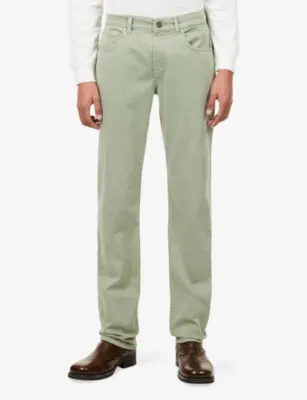 7 FOR ALL MANKIND Luxe-Performance Straight Cotton Jeans detail 3
