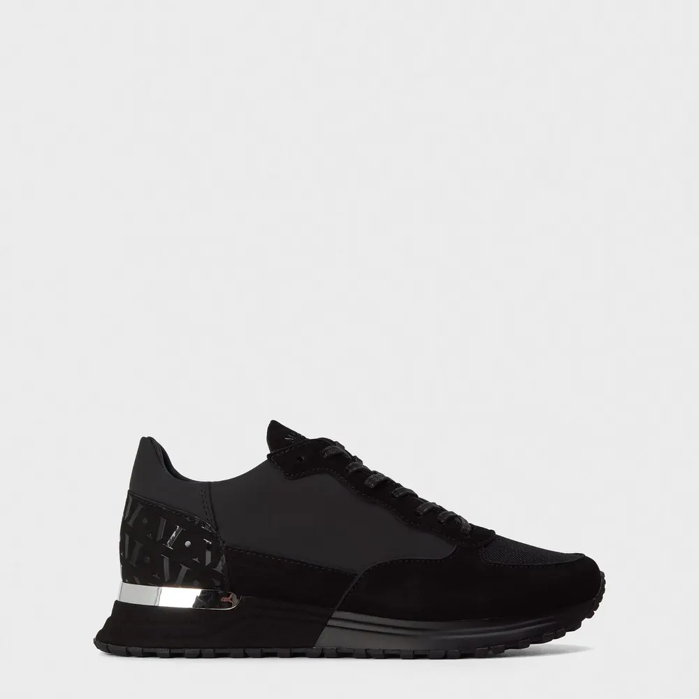 Mallet Popham 2.0 Trainers Mens in Black/Silver – Footwear