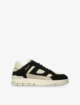 AXEL ARIGATO Area Suede Trainers - EUR 43.5 / 9.5 UK MEN in BLK/BEIGE – Mens | Trainers | Lace up trainers