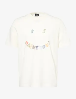 PS BY PAUL SMITH Happy Printed Cotton T-Shirt