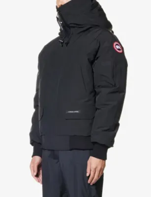 CANADA GOOSE Chilliwack funnel-neck shell-down bomber jacket detail 3