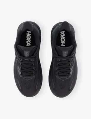 HOKA Clifton 10 Mesh Trainers - EUR 41 / 7 UK MEN in BLACK BLACK, additional product view 2