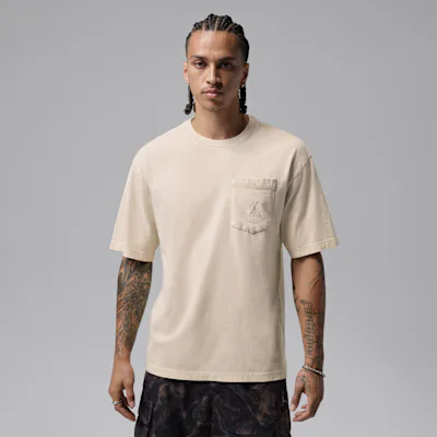 Jordan Brooklyn Men's Pocket T-Shirt - Legend Light Brown