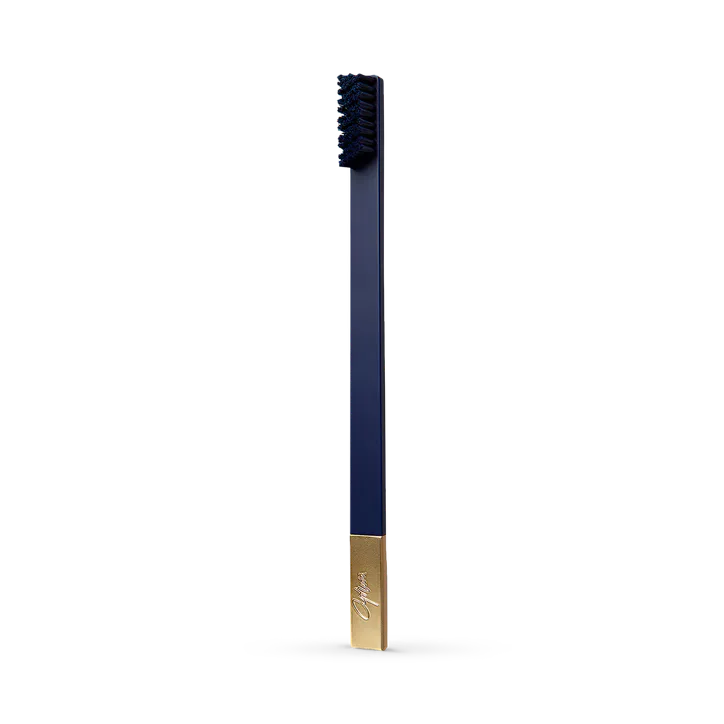 Apriori Sapphire Blue Gold Medium Toothbrush detail 2