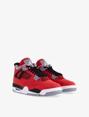 JORDAN Air Jordan 4 Retro Leather Trainers - 6 detail 3