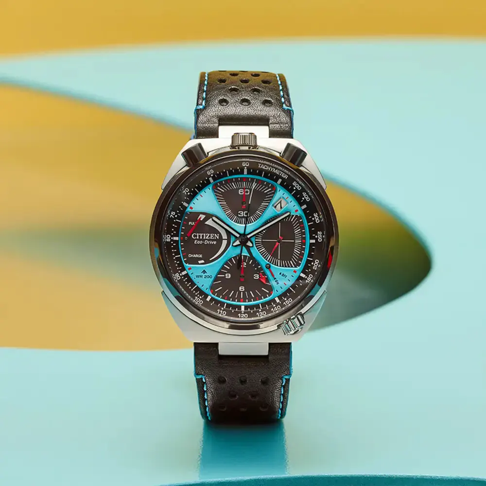 Citizen Promoaster Bullhead Racing Chronograph 45mm Limited Editions Mens Watch in Blue, additional product view 3