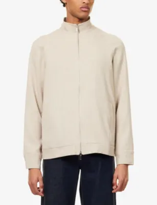 NOBL Vincent Zip-Up Woven Jacket detail 3