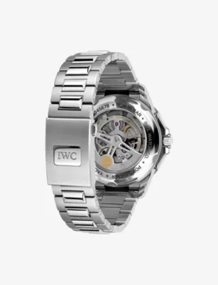 IWC Portugieser Yacht Club Moon & Tide 44.6mm Stainless Steel Automatic Watch detail 3