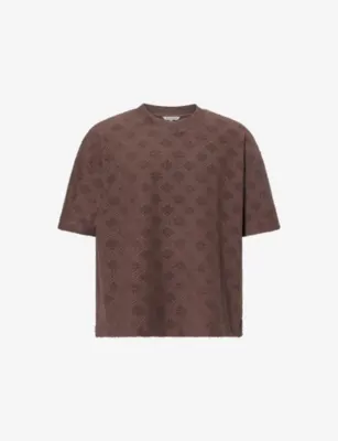 THE COUTURE CLUB Emblem Towelling Cotton-Blend T-Shirt