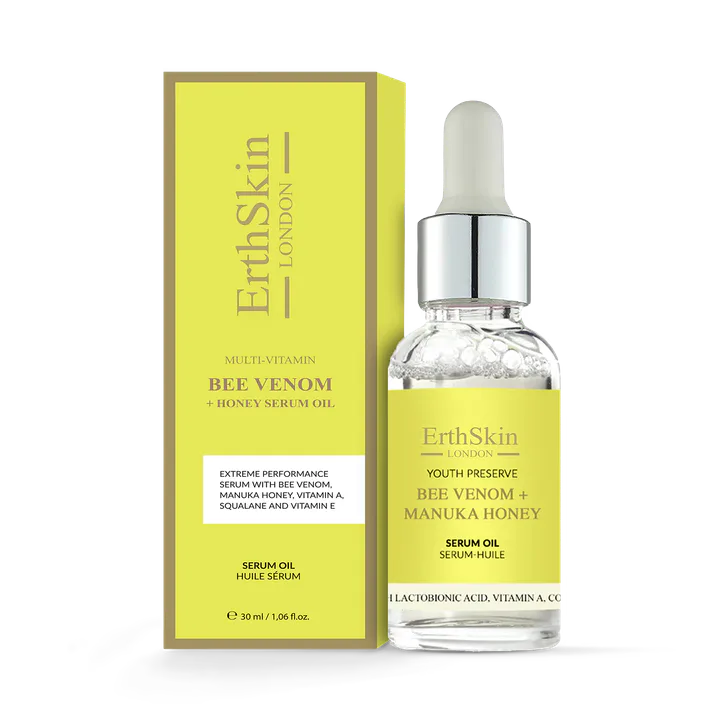 Erth Skin London Bee Venom + Manuka Honey Serum Oil 30ml