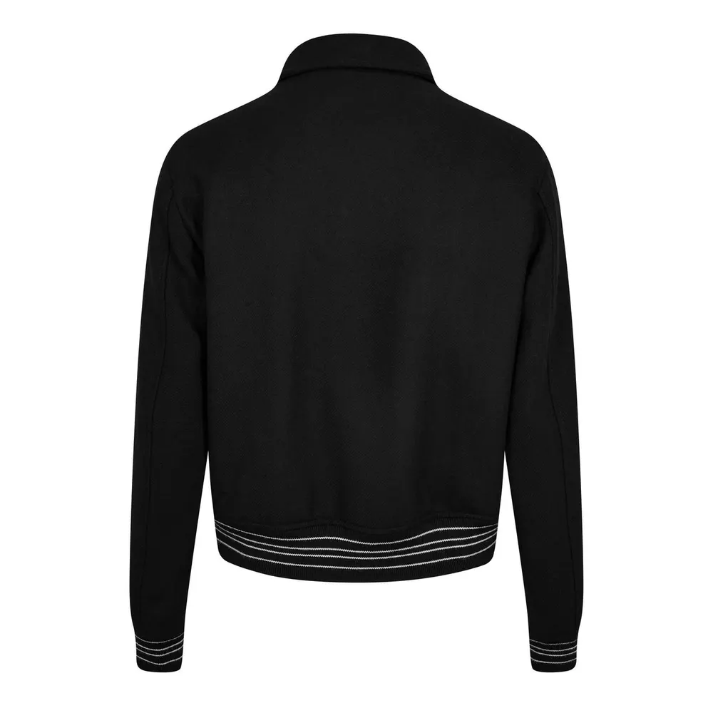 Amiri Men's Bones Wool Long Sleeve Varsity Jacket detail 2