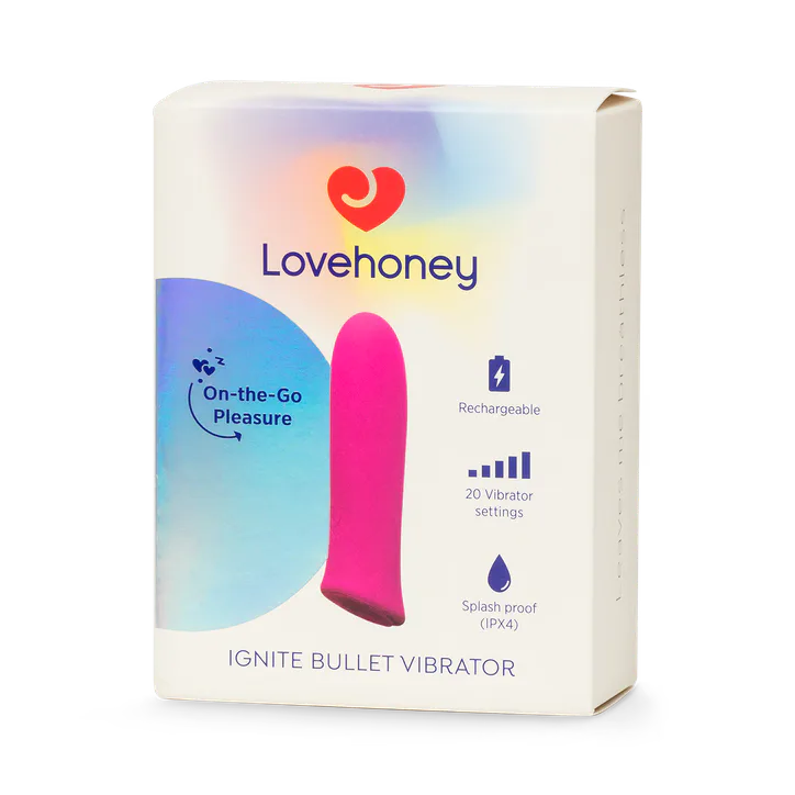 Lovehoney Ignite Rechargeable Bullet Vibrator Purple – Beauty > Sexual Wellness