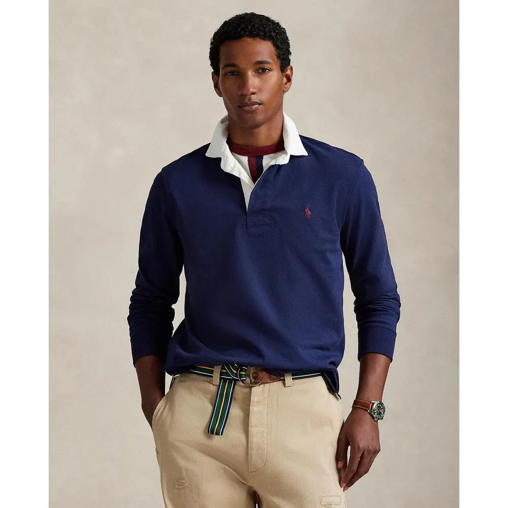 Polo Ralph Lauren Men's Rugby Striped Rugby Shirt detail 2