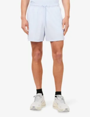 For Him N.A.C. Dri-FIT 5-inch Gym Shorts in Hydrogen Blue/black/blue, additional product view 3
