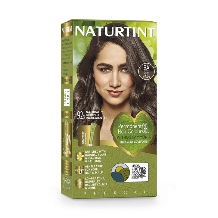 Naturtint Permanent Hair Colour 6A (Dark Ash Blonde)