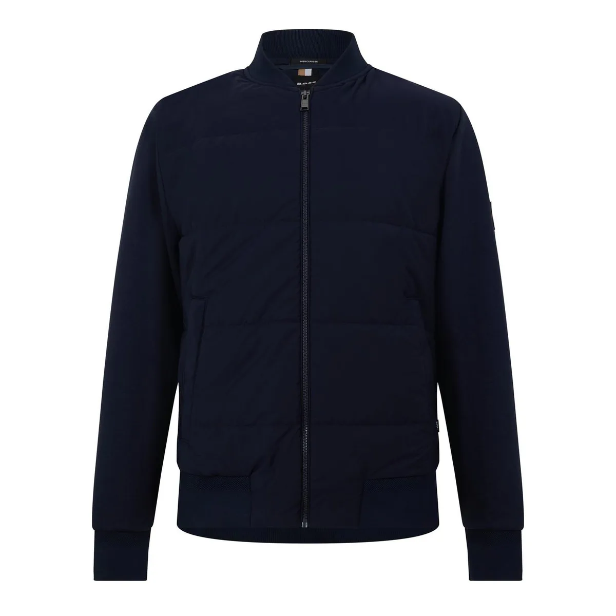 Boss Men's HSkiles Black Full Zip Fleece