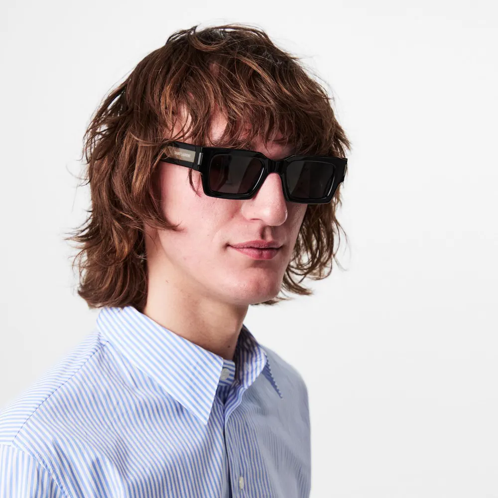 Saint Laurent Saint Laurent SL 572 Wayfarer Sunglasses detail 3