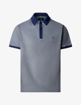 HACKETT Garment-Dyed Regular-Fit Cotton-Piqué Polo Shirt
