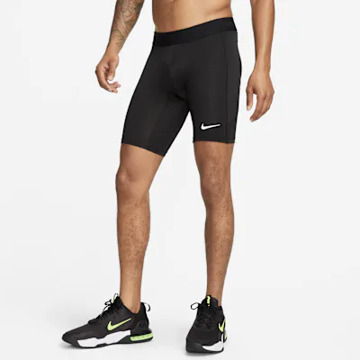 Nike Pro Men's Dri-FIT Fitness Long Shorts - Black/White in Black/White – Nike men's and unisex