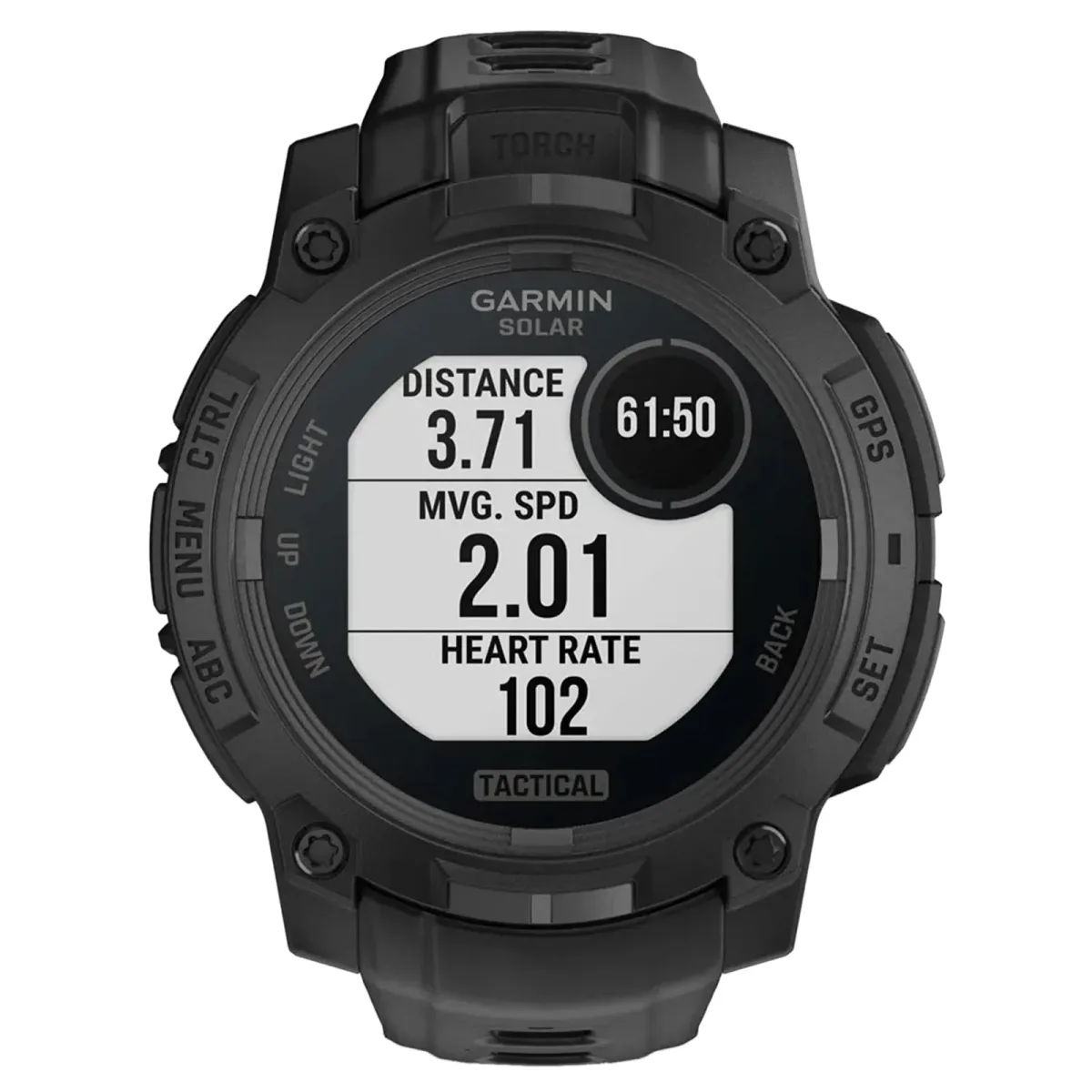 Garmin Instinct 3 Solar Tactical Edition 45mm Unisex Smart Watch Black