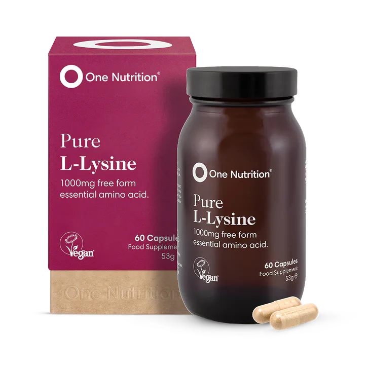 One Nutrition L-Lysine - 60 Capsules
