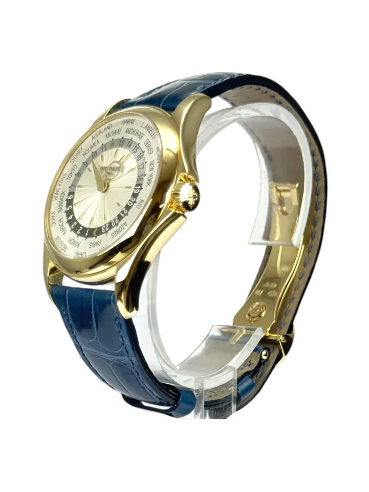 Patek Philippe World Time 5130J-001 — 2014 — Very good in Silver Baton, additional product view 2