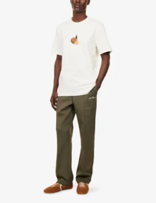 LES DEUX Lemons Graphic-Print Cotton T-Shirt detail 2