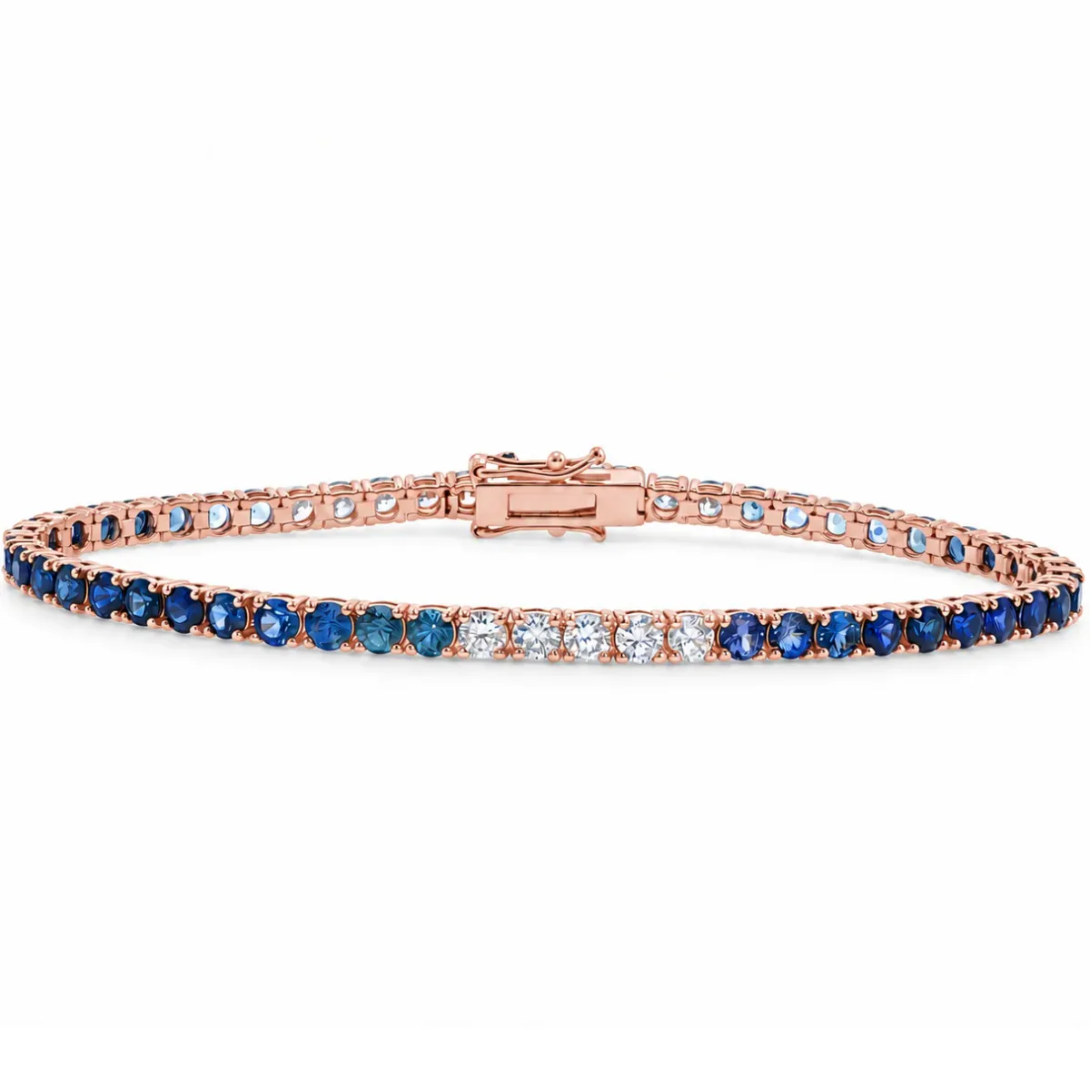 PIA - For Him GEMSTONES Ocean Breeze Sapphire Bracelet 69880 in Rose Gold – Bracelet