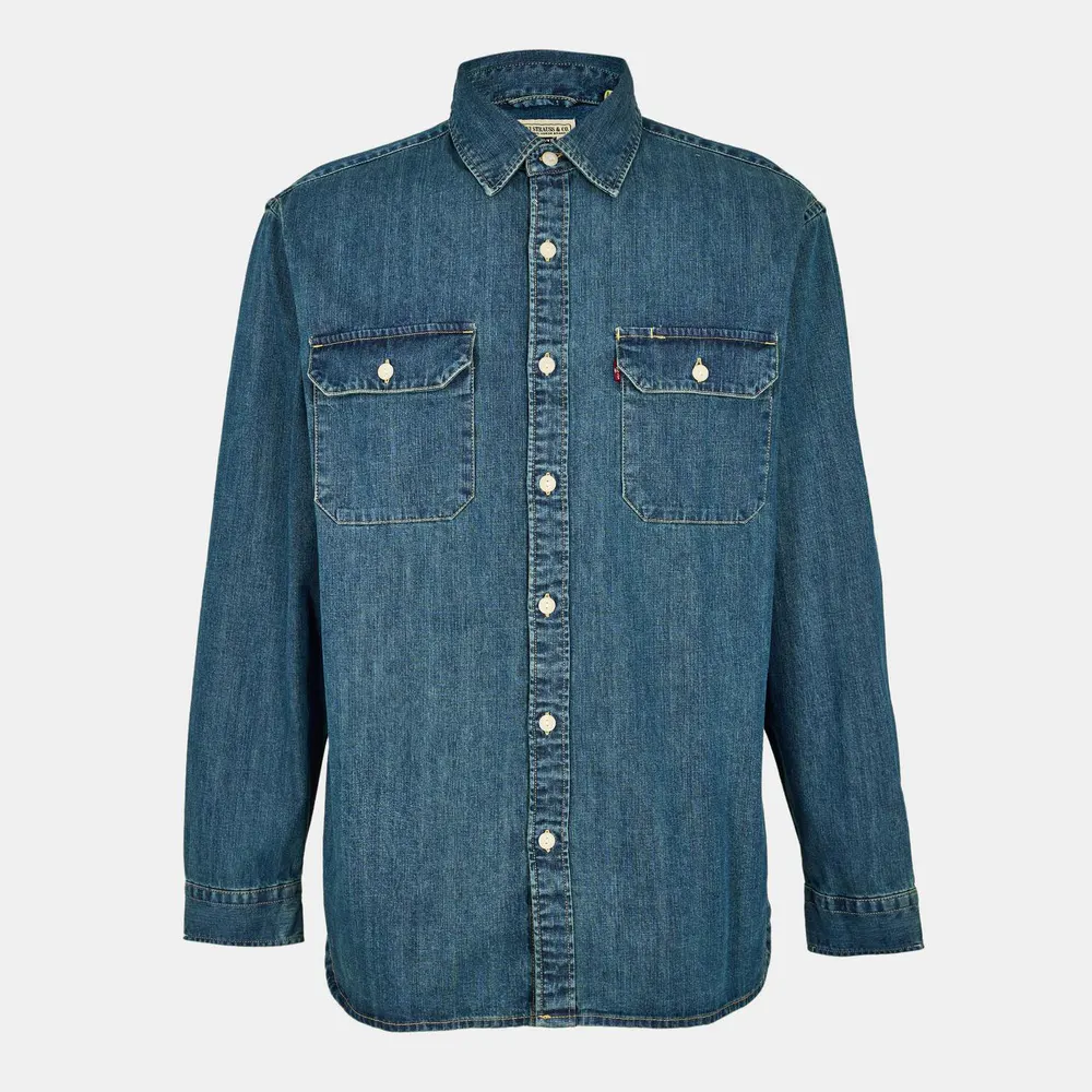 Levis Men's Jackson Worker Long Sleeve Denim Shirt