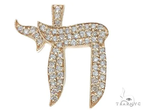 RINA - For Him FACTORY 14k Yellow Gold Diamond Pendant 64646 in Rose Gold – Pendant