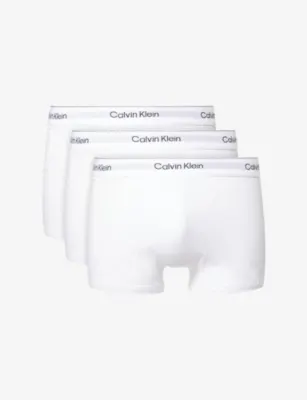 CALVIN KLEIN Icon Relaxed-Fit Stretch-Cotton Trunks