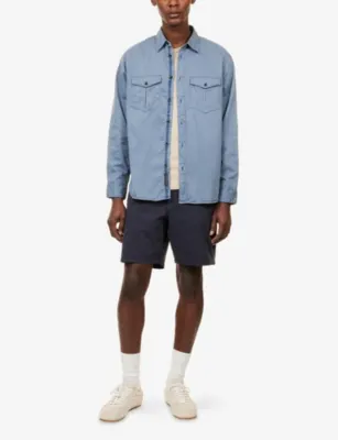 RAG & BONE Aero Slim-Fit Stretch-Cotton Shorts detail 2