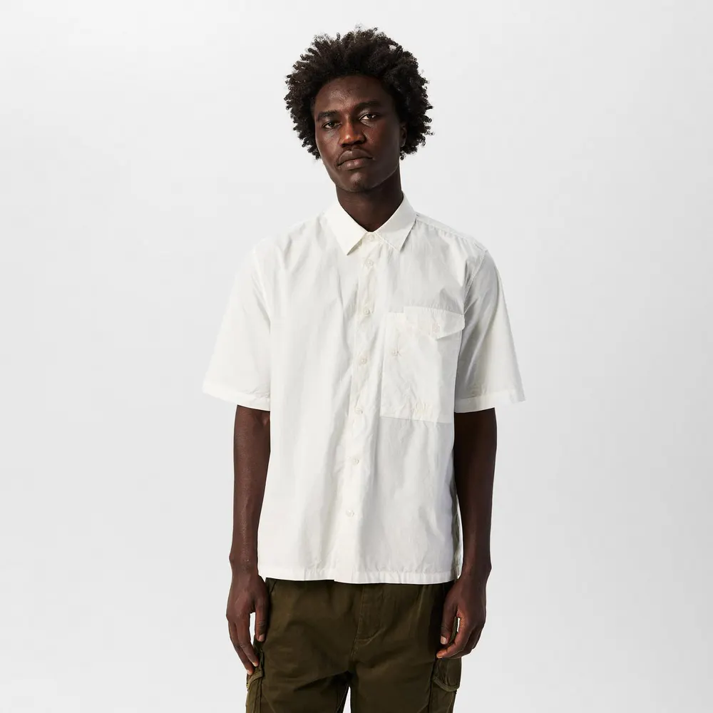 CP Company Short Sleeve Embroidered Logo Shirt detail 3