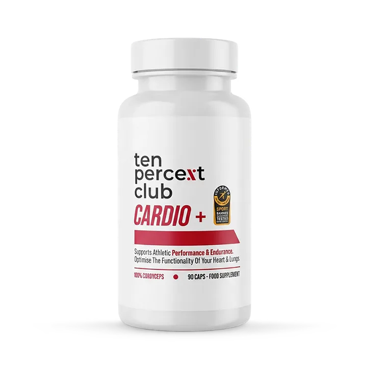 The Ten Percent Club Cardio+ Cordyceps 90 Capsules