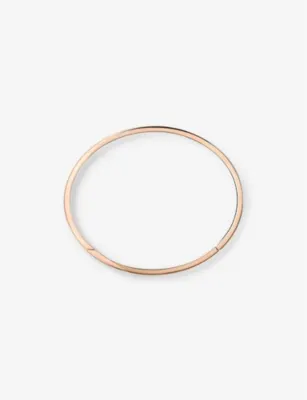 BOUCHERON Quatre Classique PVD-coated 18ct pink-gold bangle - 20CM detail 3