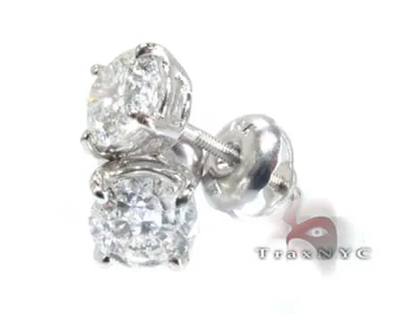RINA - For Him FACTORY Classic Studs E Color VS2 Clarity 17768 in Rose Gold / 5mm Wide – Earrings