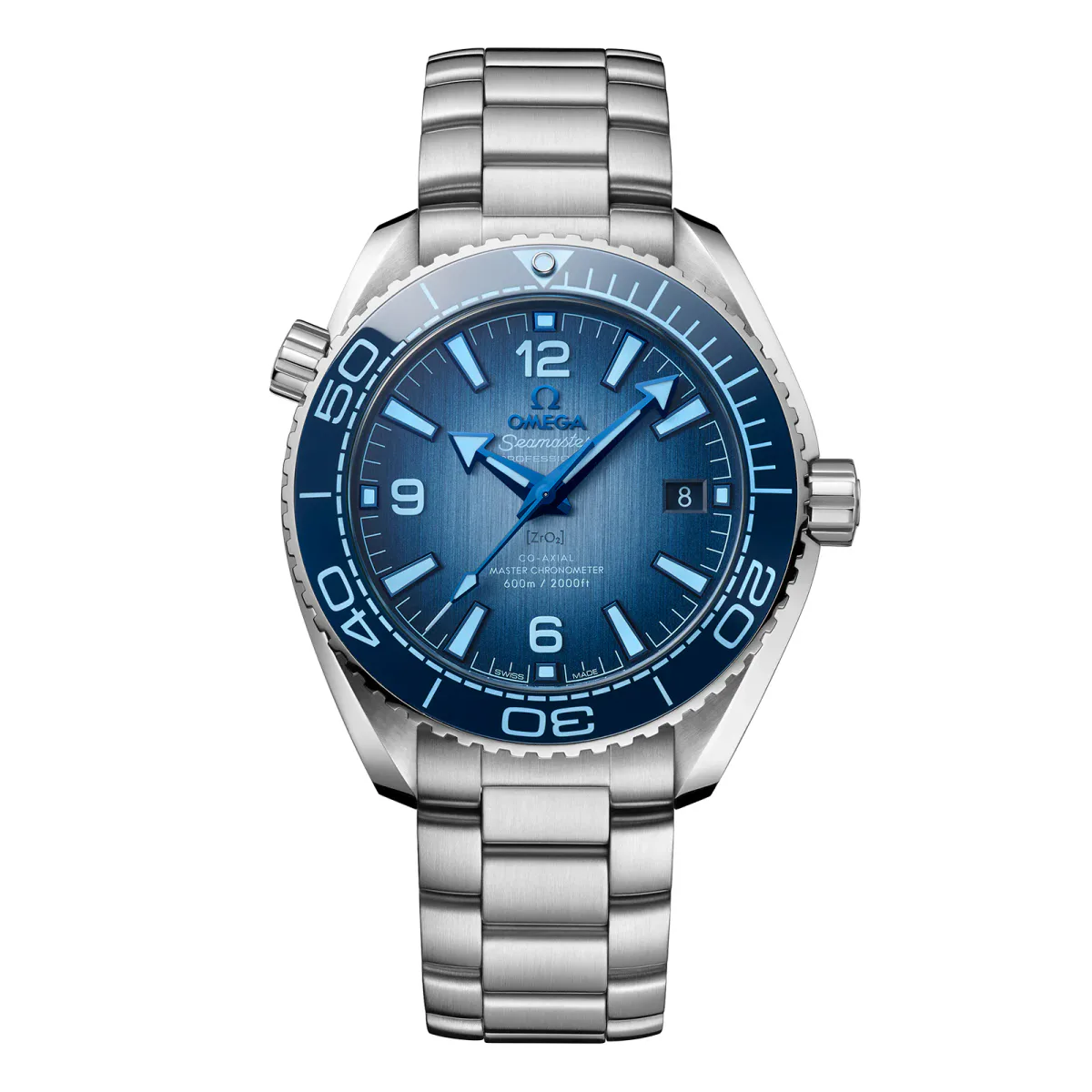 Omega Seamaster Planet Ocean 600M Co-Axial Master Chronometer 39.5mm Summer Blue