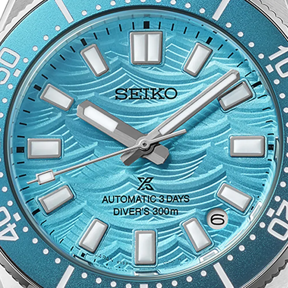 Seiko Prospex Prospex 60th Anniversary Limited Edition Fan Selected 1965 Heritage Divers 40mm Mens Watch detail 2