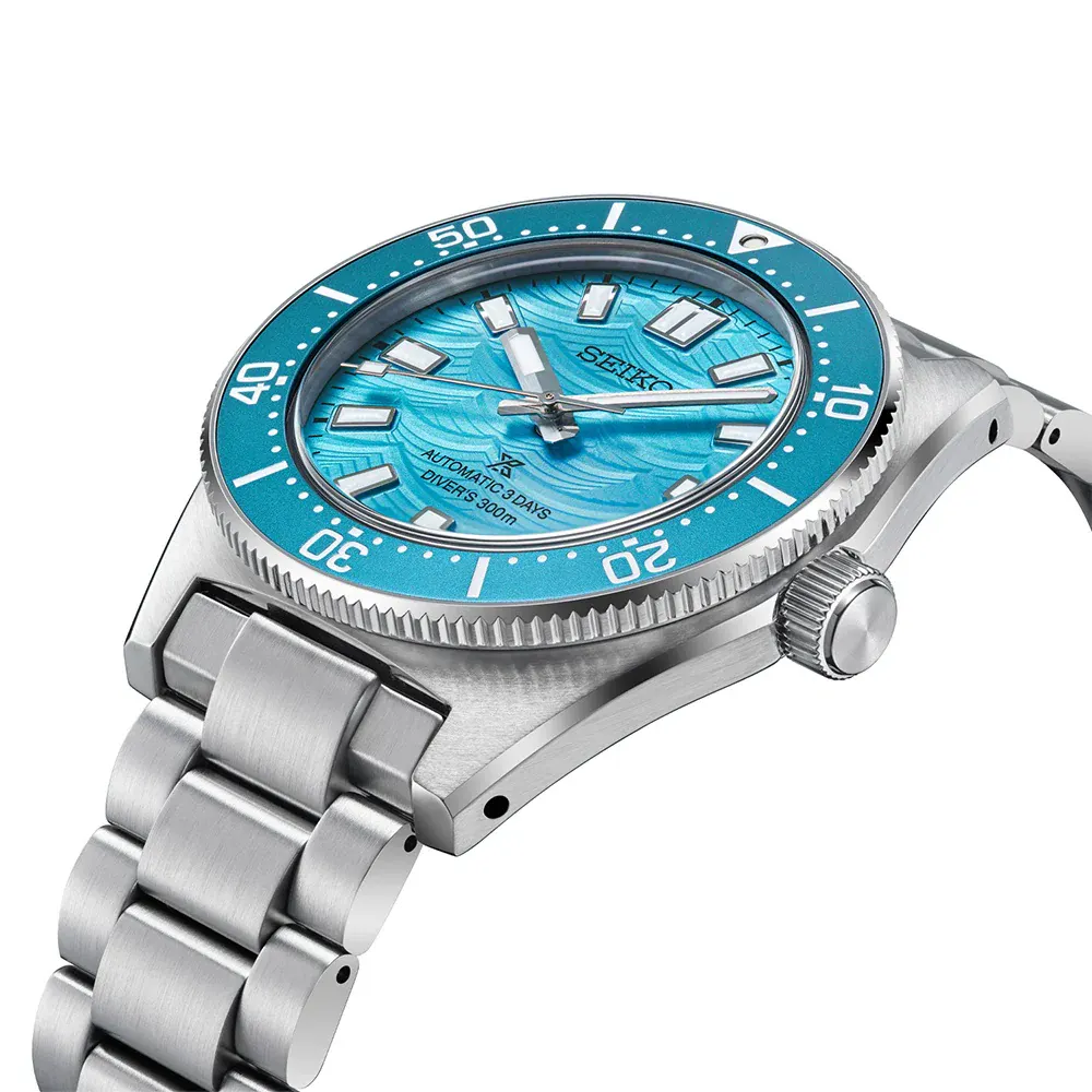 Seiko Prospex Prospex 60th Anniversary Limited Edition Fan Selected 1965 Heritage Divers 40mm Mens Watch detail 3