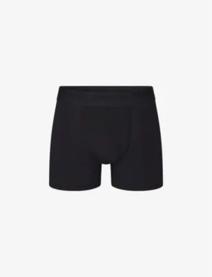 SKIMS Branded-waistband 3in stretch-modal boxer briefs