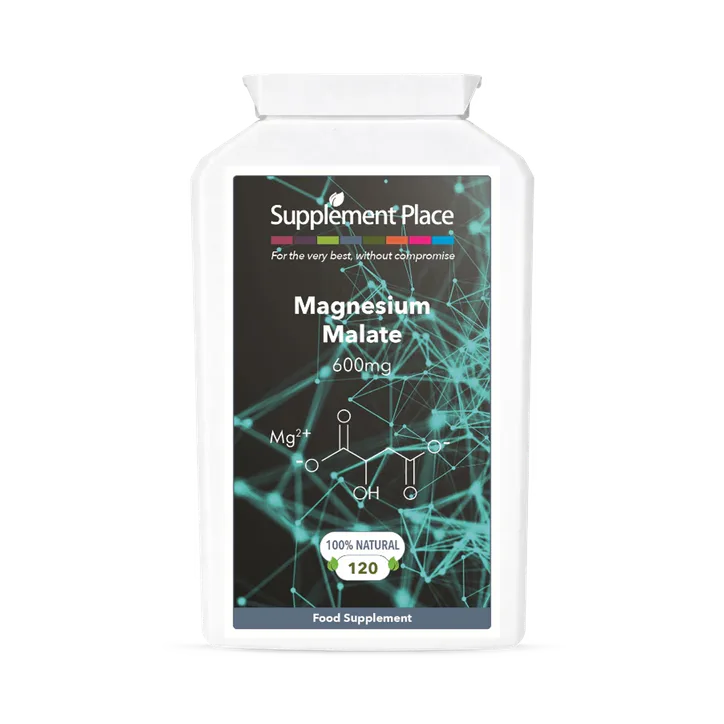 Supplement Place Magnesium Malate 560mg | 120 Capsules – Vitamins & Supplements > Minerals > Magnesium