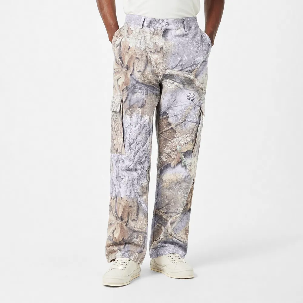 Represent Men's Real Tree Cargo Trousers detail 3