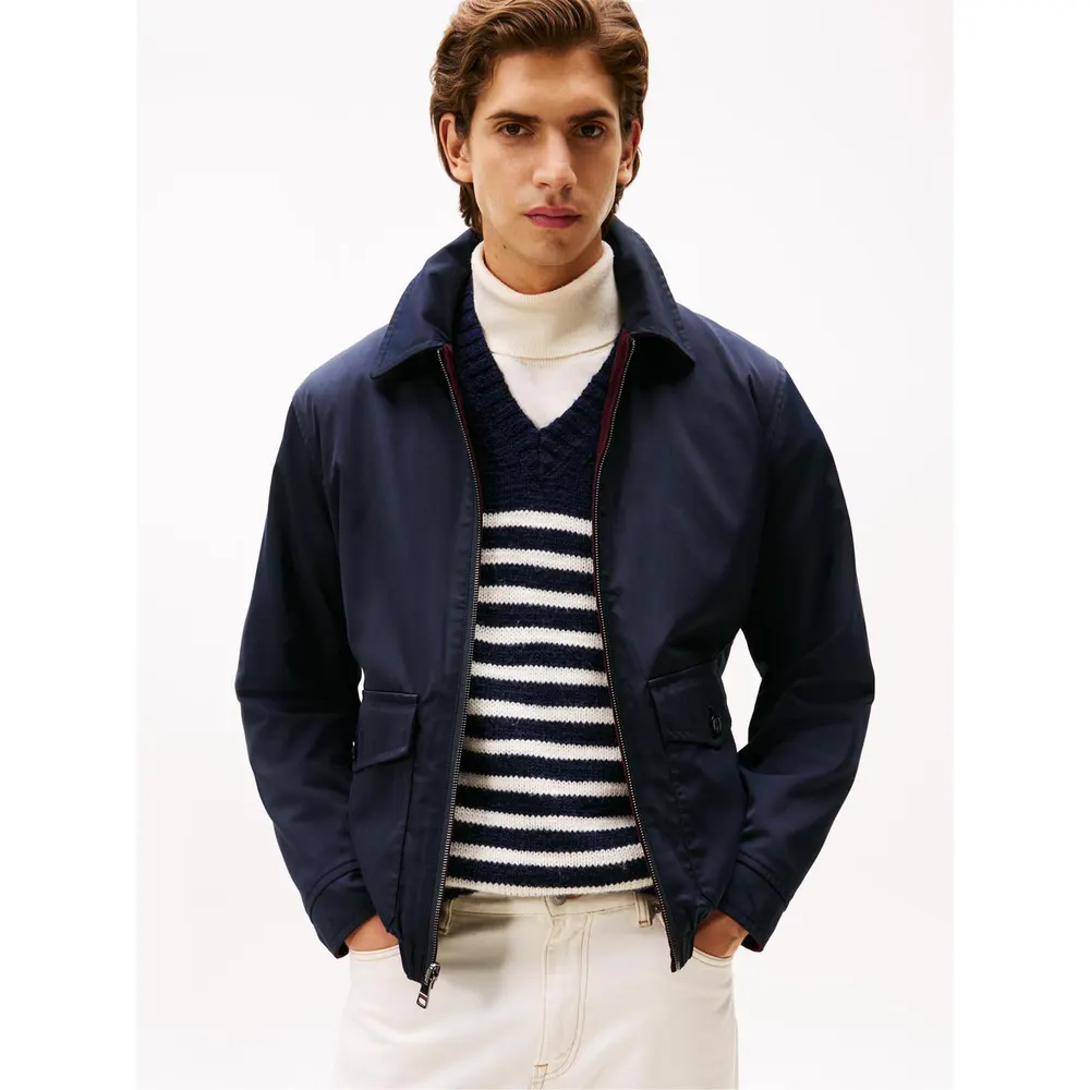 Tommy Hilfiger Men's Reversible Harrington Jacket detail 3