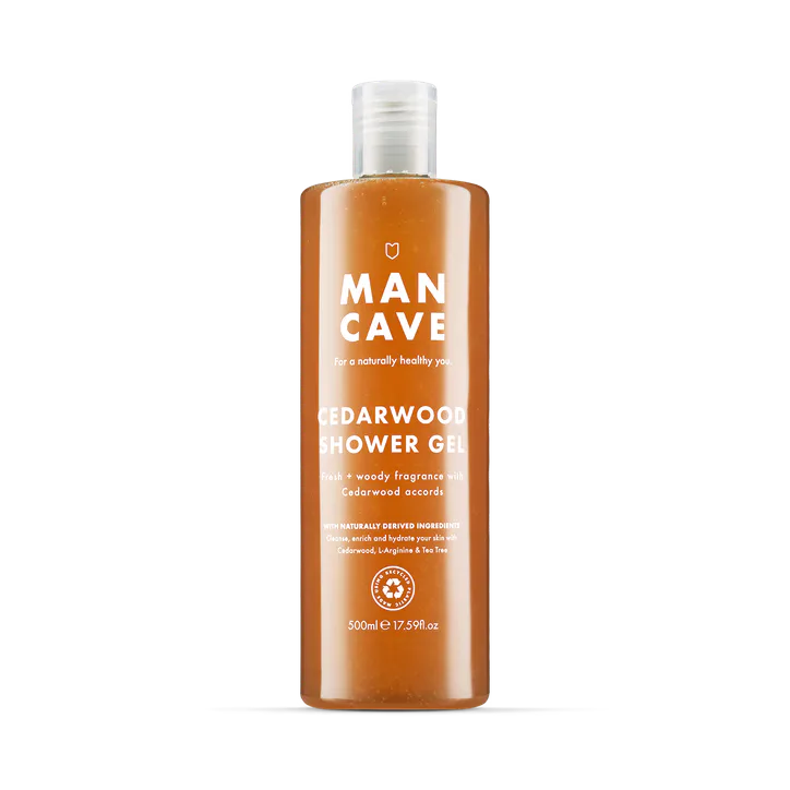 ManCave Cedarwood Shower Gel 500ml