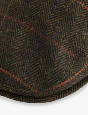 BARBOUR Cheviot Woven Flat Cap - M detail 2