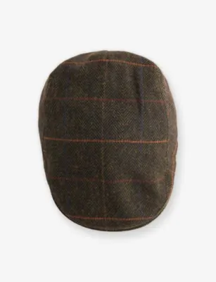 BARBOUR Cheviot Woven Flat Cap - M detail 3